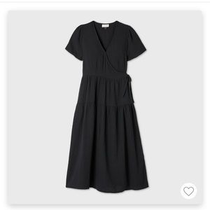 Women’s Short Sleeve Wrap Dress